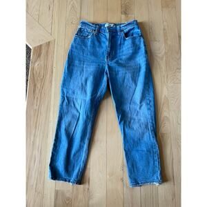 Abercrombie & Fitch Ankle Straight Ultra High Rise Jeans